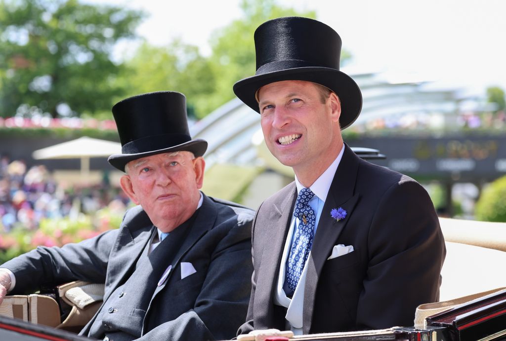 Prince William and Peter Wood, the Earl of Halifax