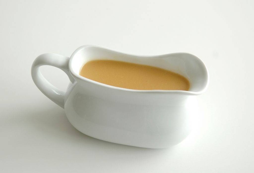 DENVER, COLORADO, NOVEMBER 9, 2006-- Gravy for an "Essential" Thanksgiving dinner. Food styling by Daniel Tseng. (DENVER POST STAFF PHOTO BY GLENN ASAKAWA) (Photo By Glenn Asakawa/The Denver Post via Getty Images)