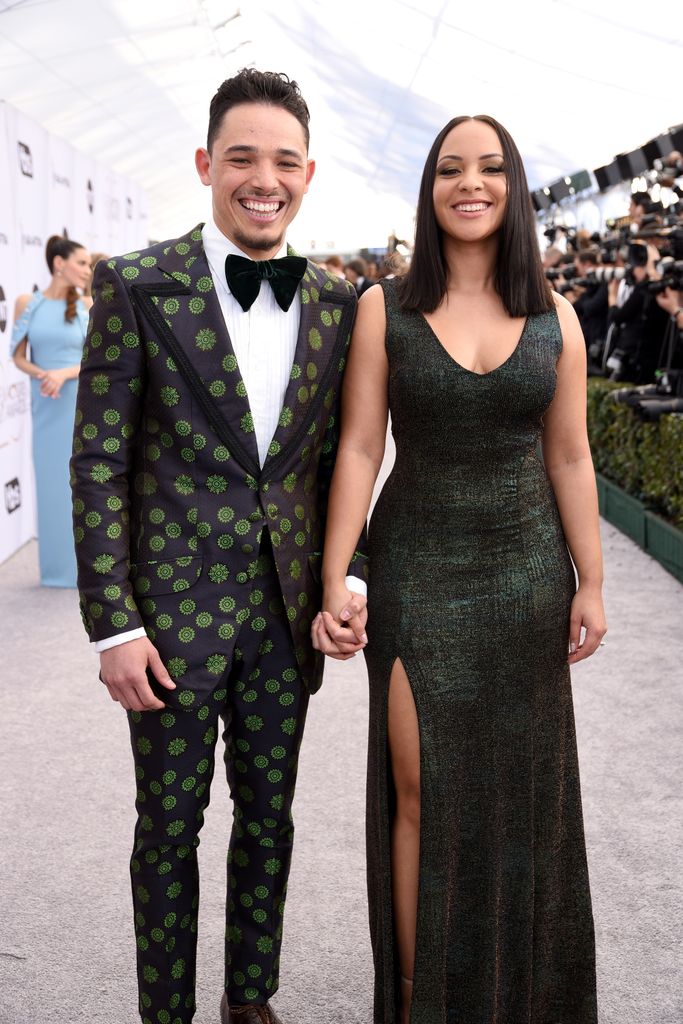 Anthony and Jasmine at the SAG awards