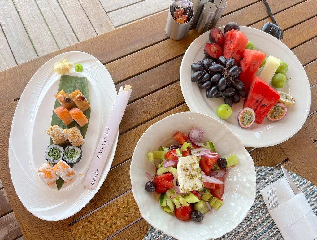 The food at the Cullinan Belek was exceptional