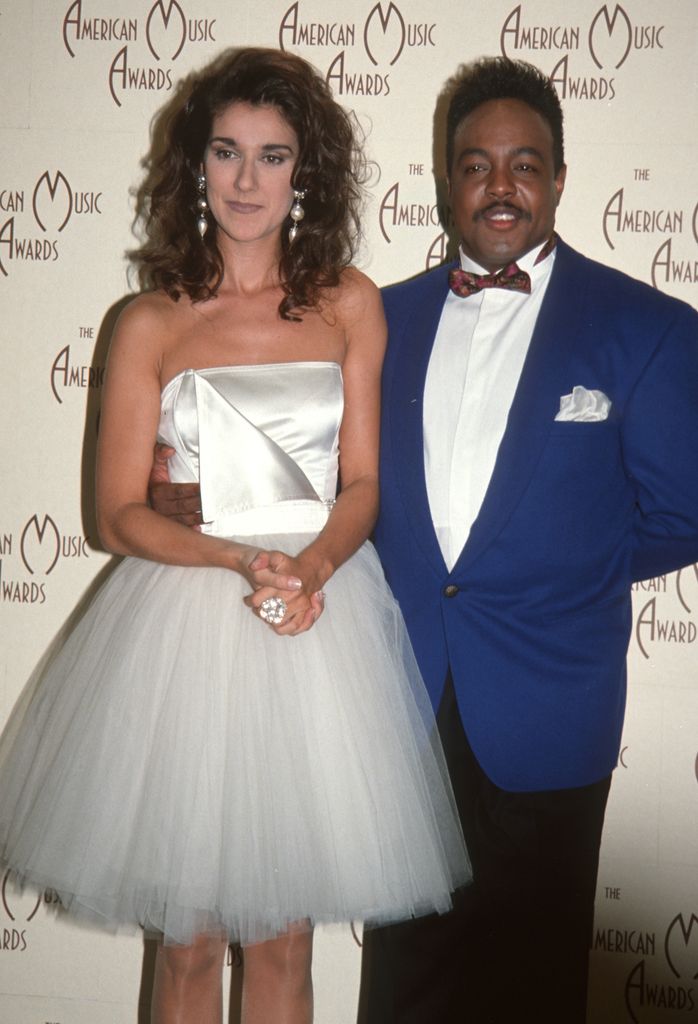 Celine Dion and Peabo Bryson in 90s