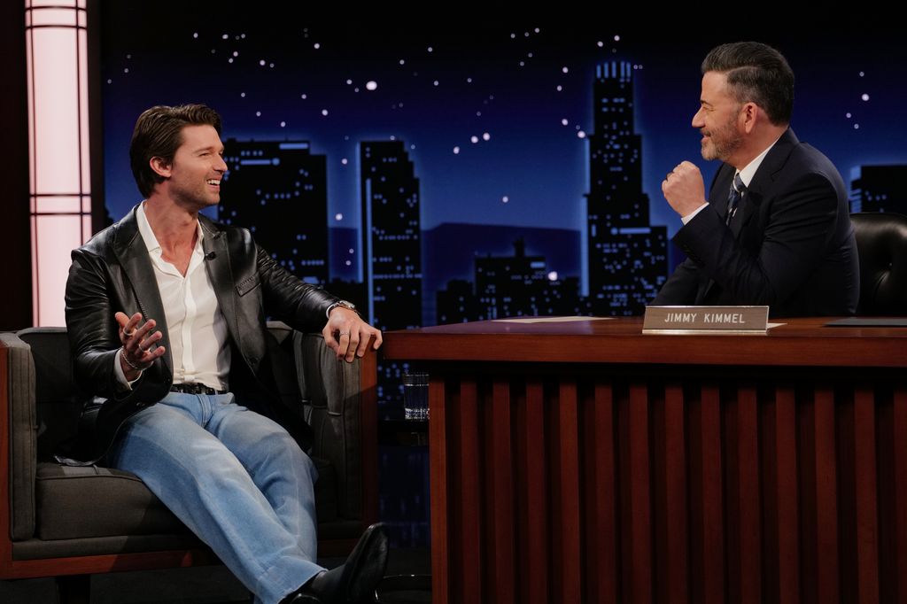 Patrick Schwarzenegger on Jimmy Kimmel, 2025