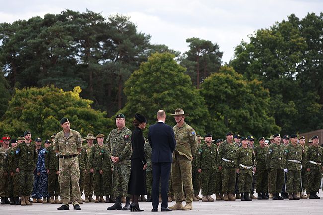 prince william kate middleton soliders