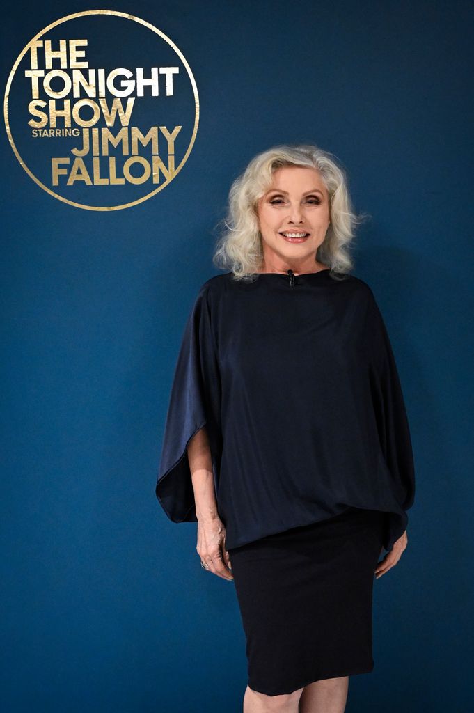 THE TONIGHT SHOW STARRING JIMMY FALLON -- Episode 1721 -- Pictured: Singer-songwriter Debbie Harry poses backstage on Friday, September 30, 2022