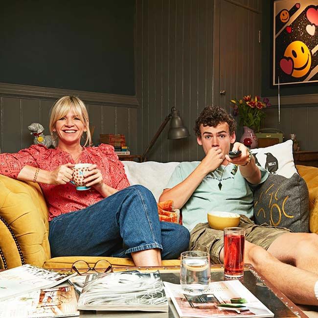 Celebrity Gogglebox star Zoe Ball's son Woody Cook pokes fun of her ...