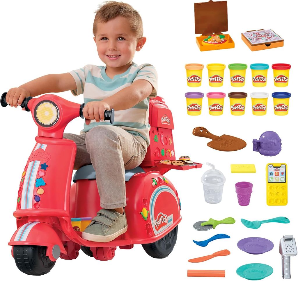 Hasbro Play-Doh Pizza Delivery Scooter Playset