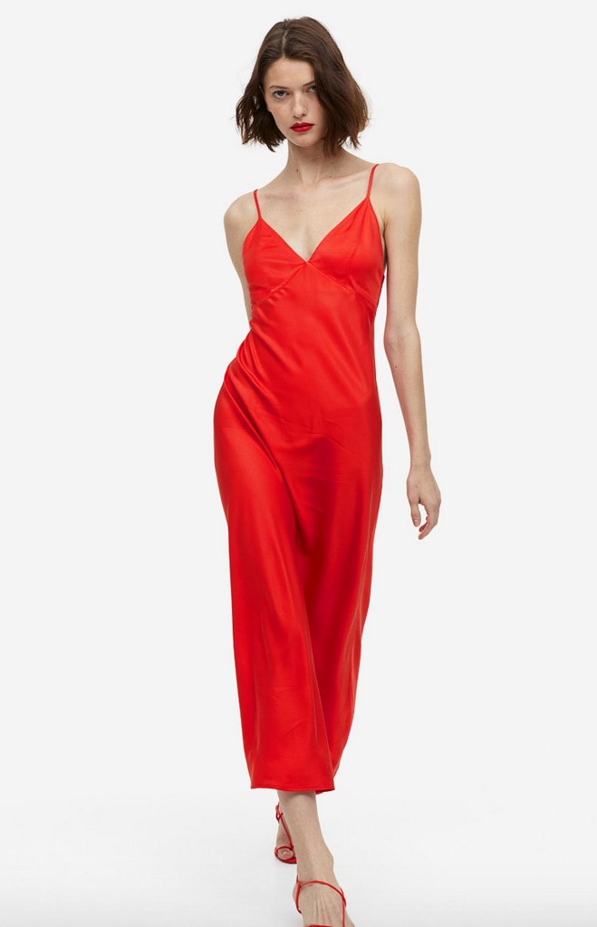 H&M red dress