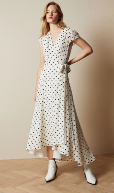 ted baker spotted dress