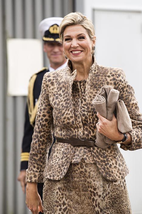 Queen Maxima leopard