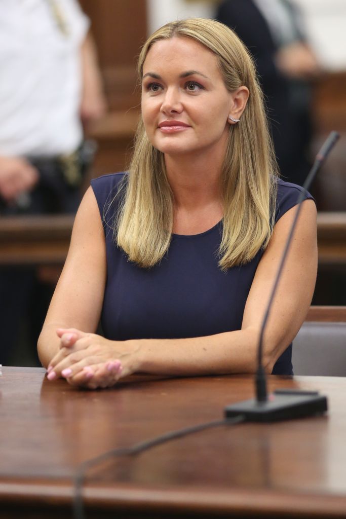 Vanessa Haydon Trump appears in Civil Supreme Court on July 26, 2018 in New York City. 