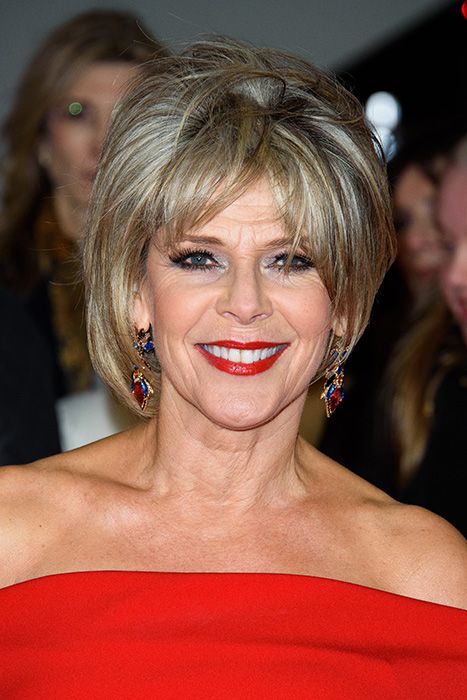 ruth langsford red lipstick