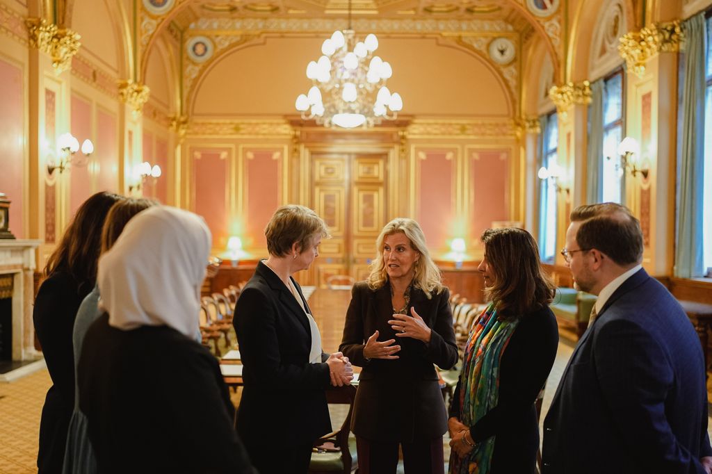 Foreign Secretary Yvette Cooper attends Women Peace and Security with Summit with HRH Duchess of Edinburgh