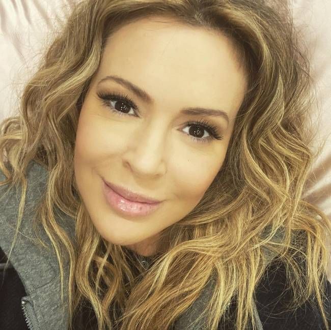 The Growth Shampoo Set Alyssa Milano Says 'Tremendously' Helped Her  Thinning Hair Is 30% Off