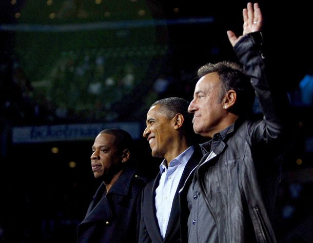 Barack Obama and Bruce Springsteen
