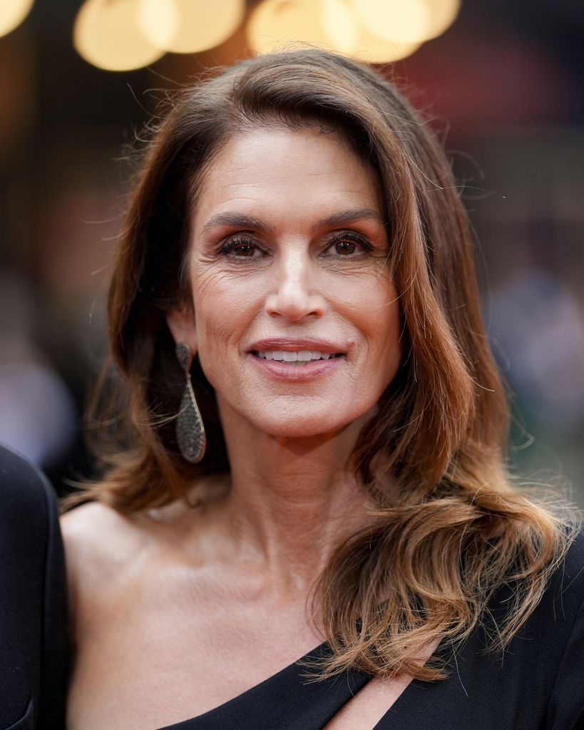 Cindy Crawford at the "Good Night, and Good Luck," Opening Night 