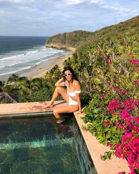 Kourtney Kardashian Mexico holiday