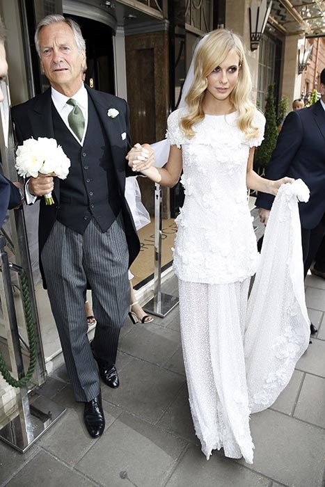 1 Poppy Delevingne Chanel wedding dress
