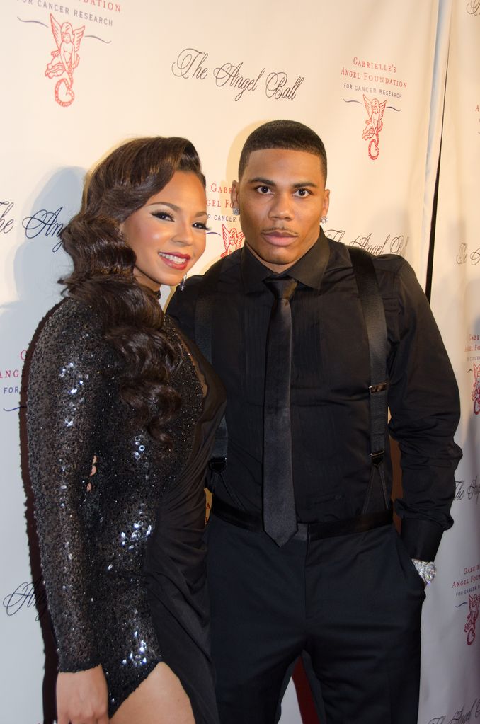 Ashanti and Nelly attend the Angel Ball 2012 