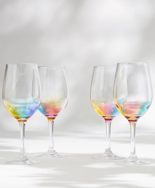 Wine glasses plastic