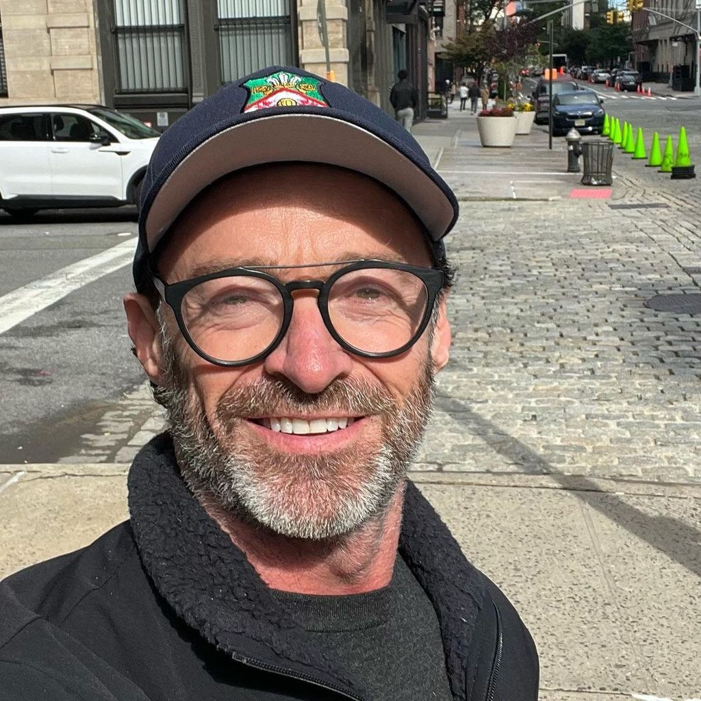 Hugh Jackman shows off his clean-shaven new look on Instagram