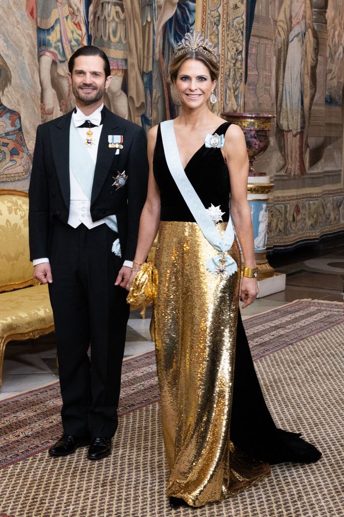 Princess Madeleine at The King's Dinner for the Nobel Prize Winners