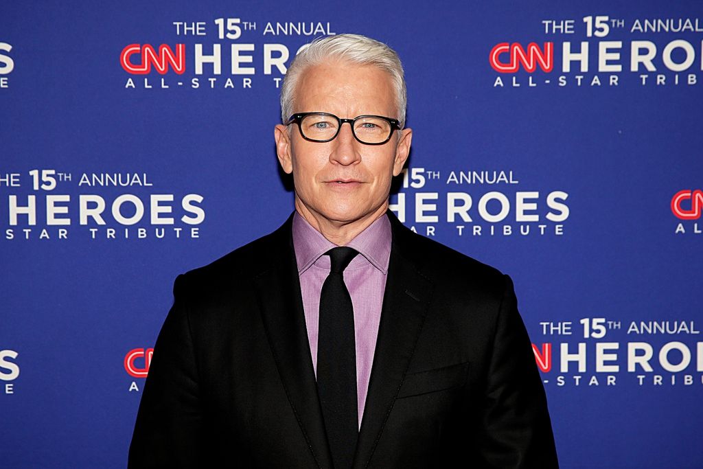 Anderson Cooper attends The 15th Annual CNN Heroes: All-Star Tribute at American Museum of Natural History on December 12, 2021 in New York City.