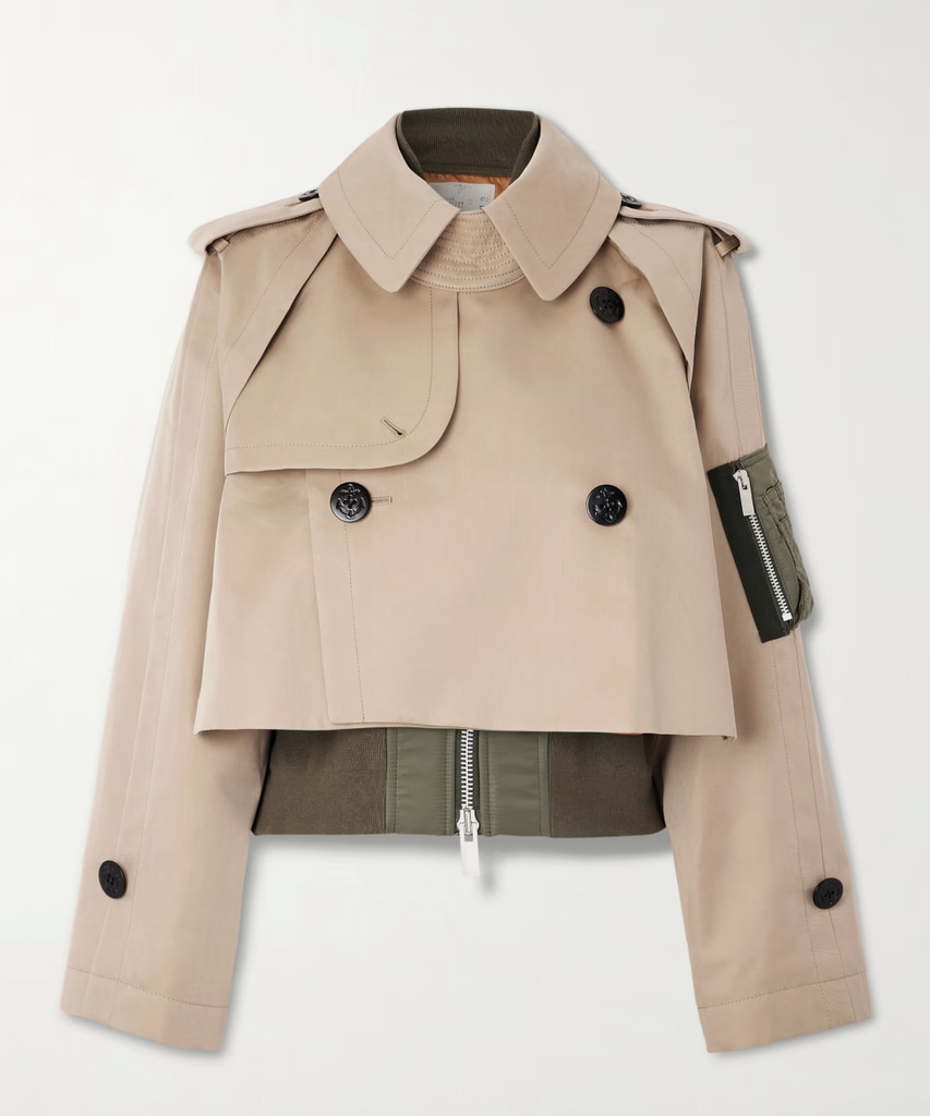 SACAI trench coats