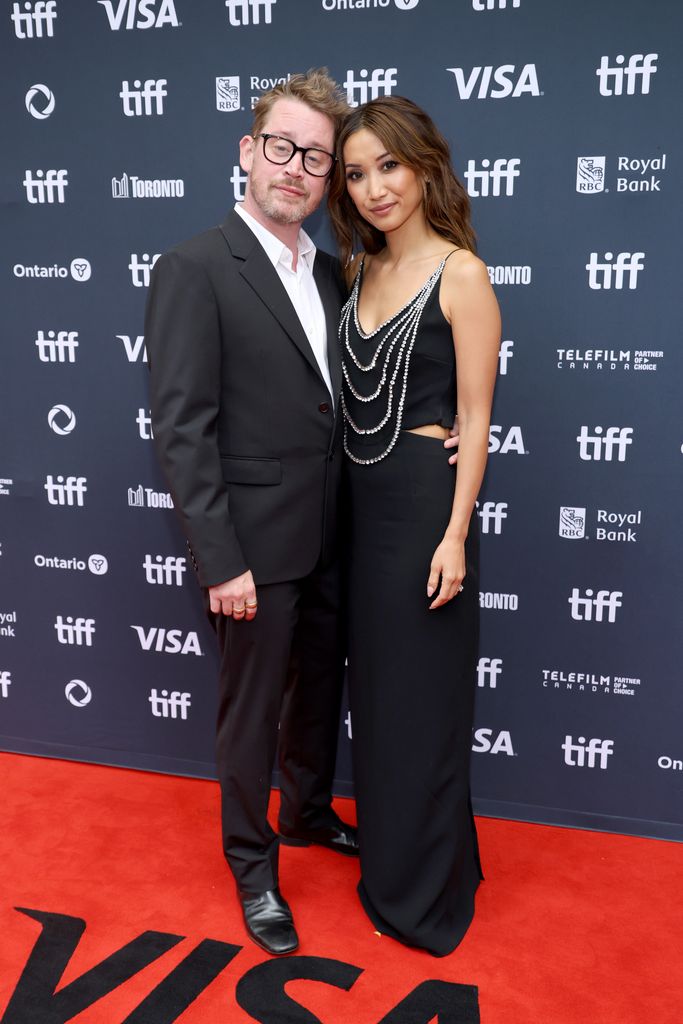 macaulay culkin brenda song the last showgirl premiere toronto international film festival