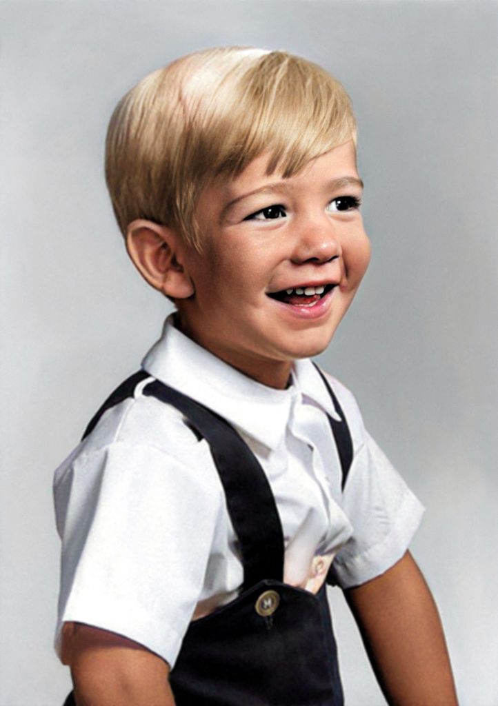 Jeff Bezos at the age of 3