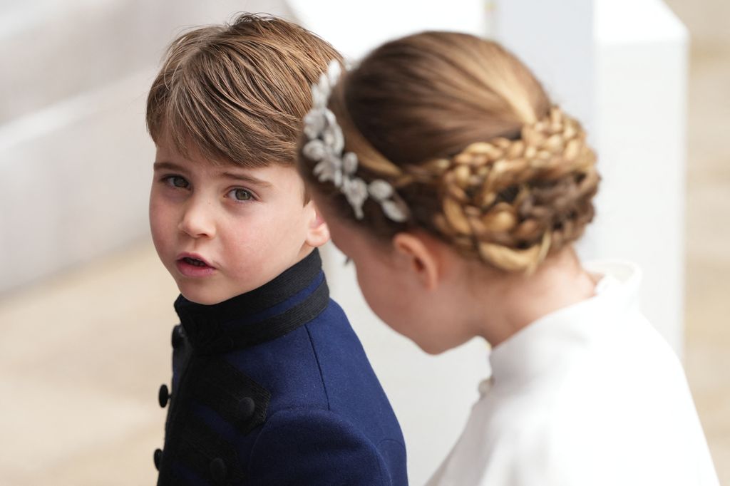 Princess Charlotte's coronation braids