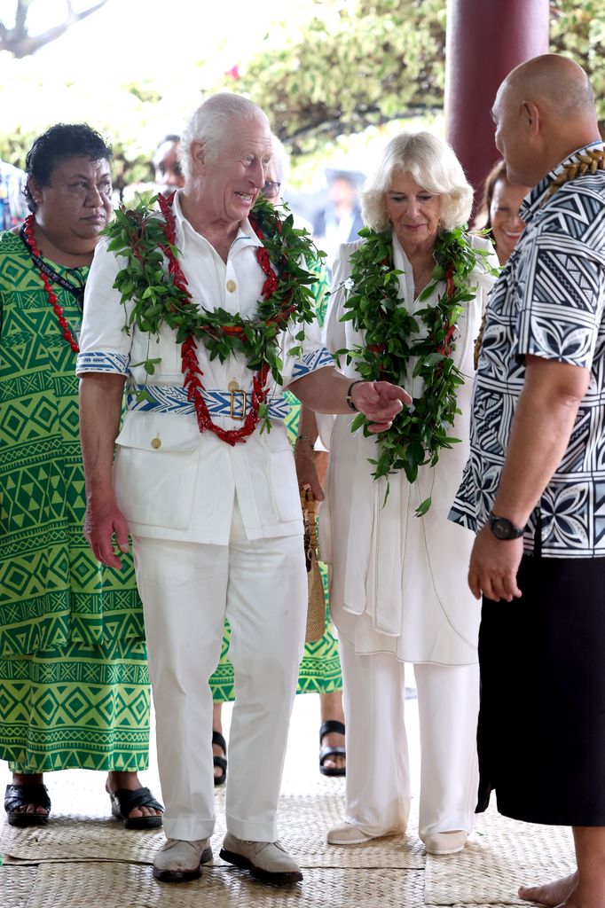 O casal chegou ontem da Austrália após uma visita de seis dias