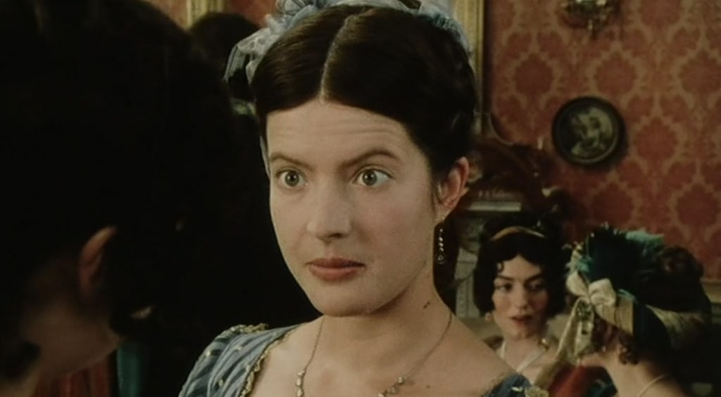 Lucy Scott as Charlotte Lucas in the BBC's Pride and Prejudice.