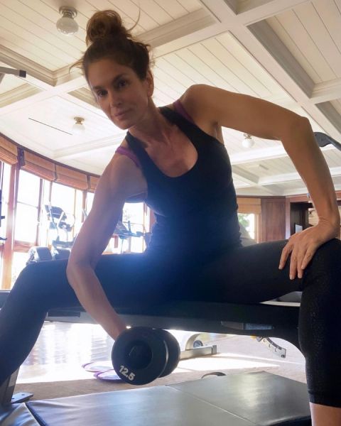 cindy crawford workout toned