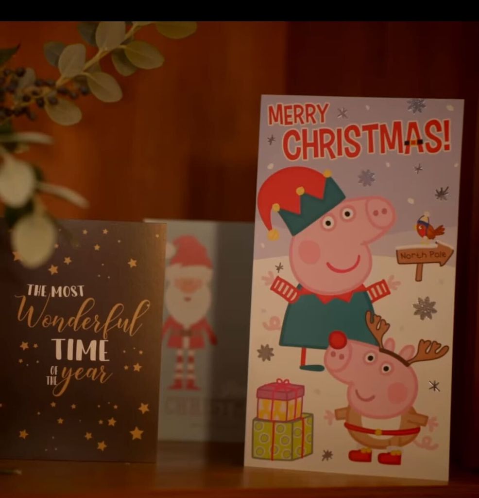 Romy's favourite TV character Peppa Pig was featured in the video