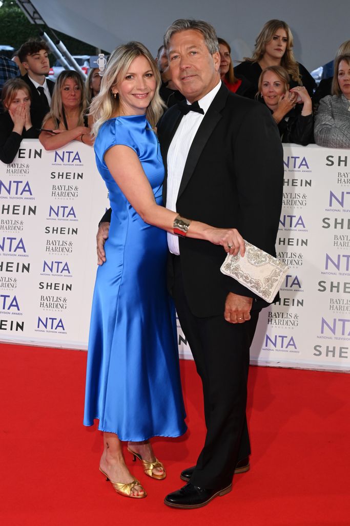 Lisa Faulkner and John Torode attend 29th National Television Awards