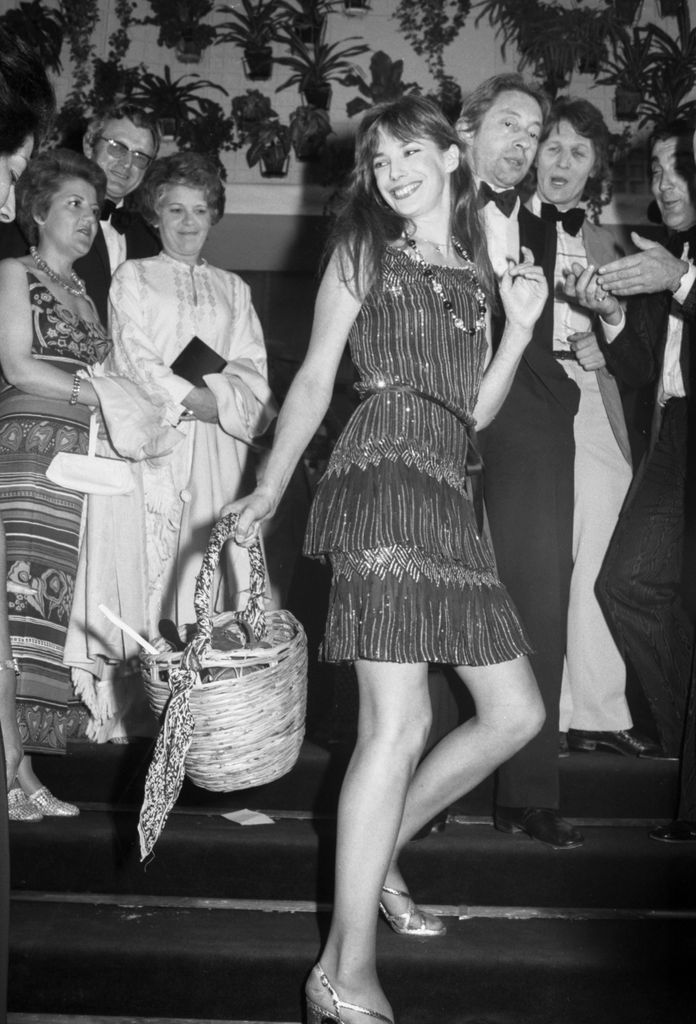 Jane Birkin at the premiere of Toute Une vie, May 19 1974, during Cannes