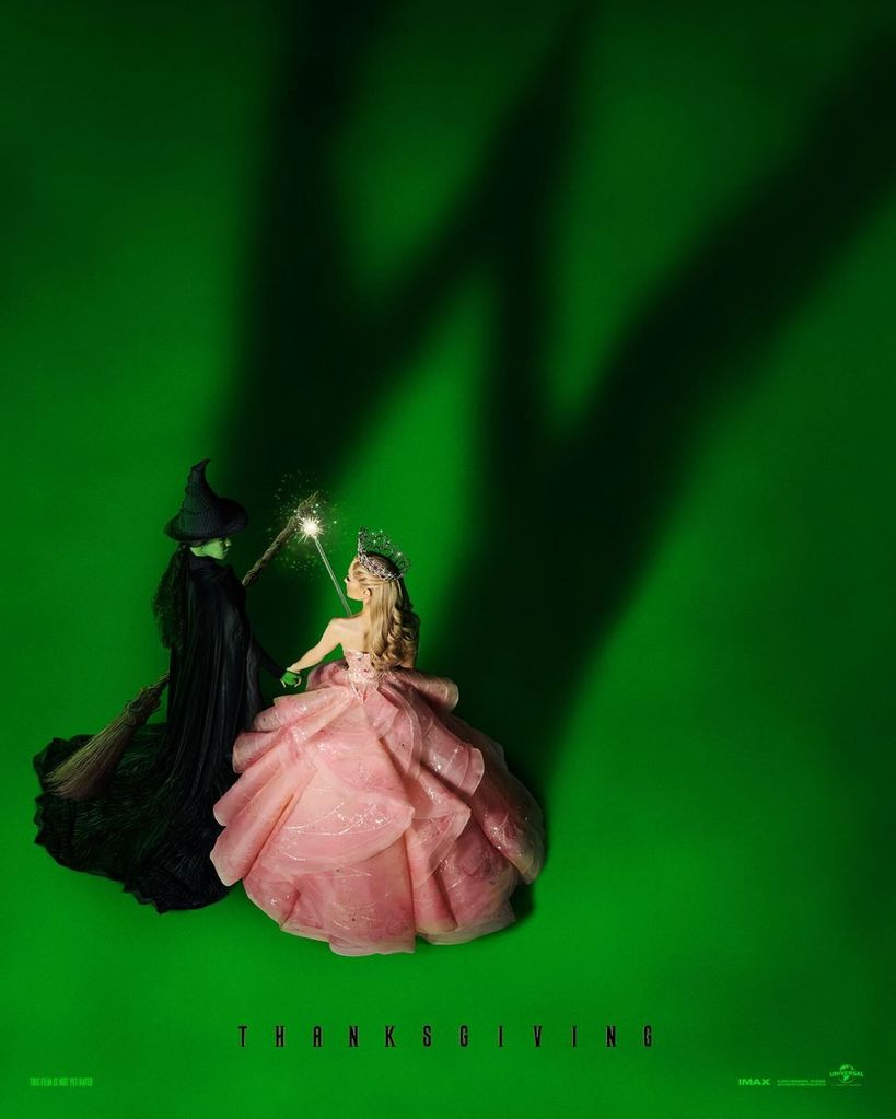 The first poster for Jon M. Chu's "Wicked"