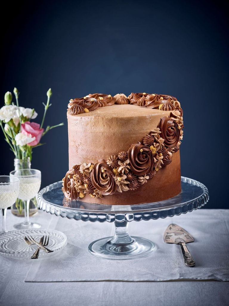 Patisserie Valerie Five layer Chocolate Wedding Cake