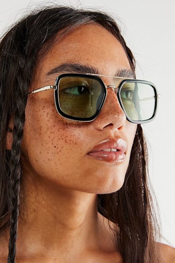  Free People Luna Classic Aviator Sunglasses