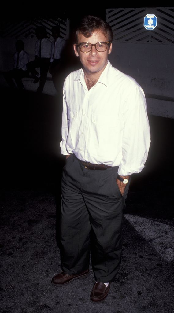 Rick Moranis sighted on October 1, 1991 at Spago Restaurant in West Hollywood, California