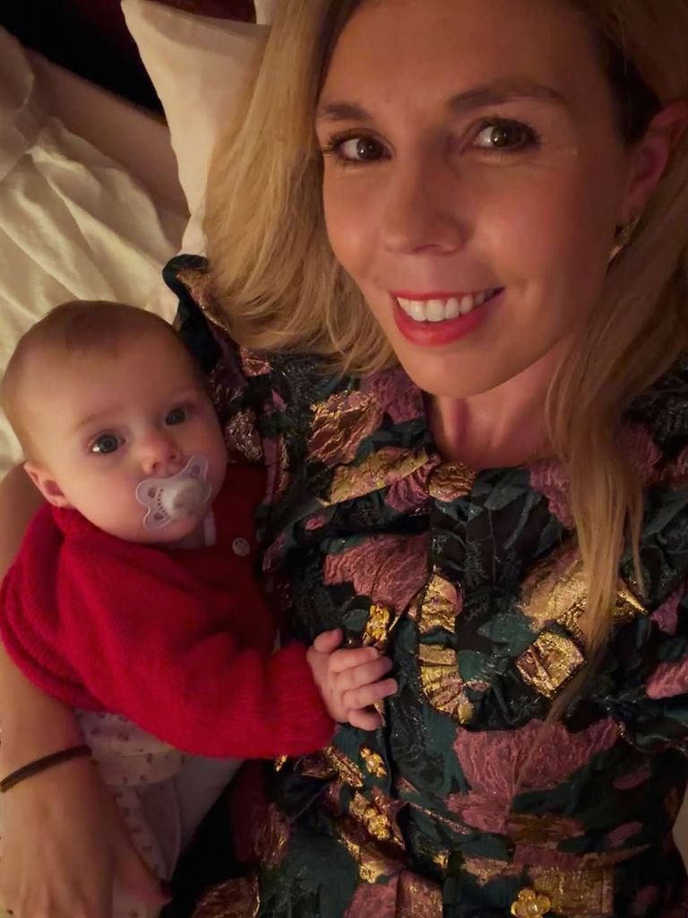 Carrie shared an adorable selfie with her youngest daughter, Poppy