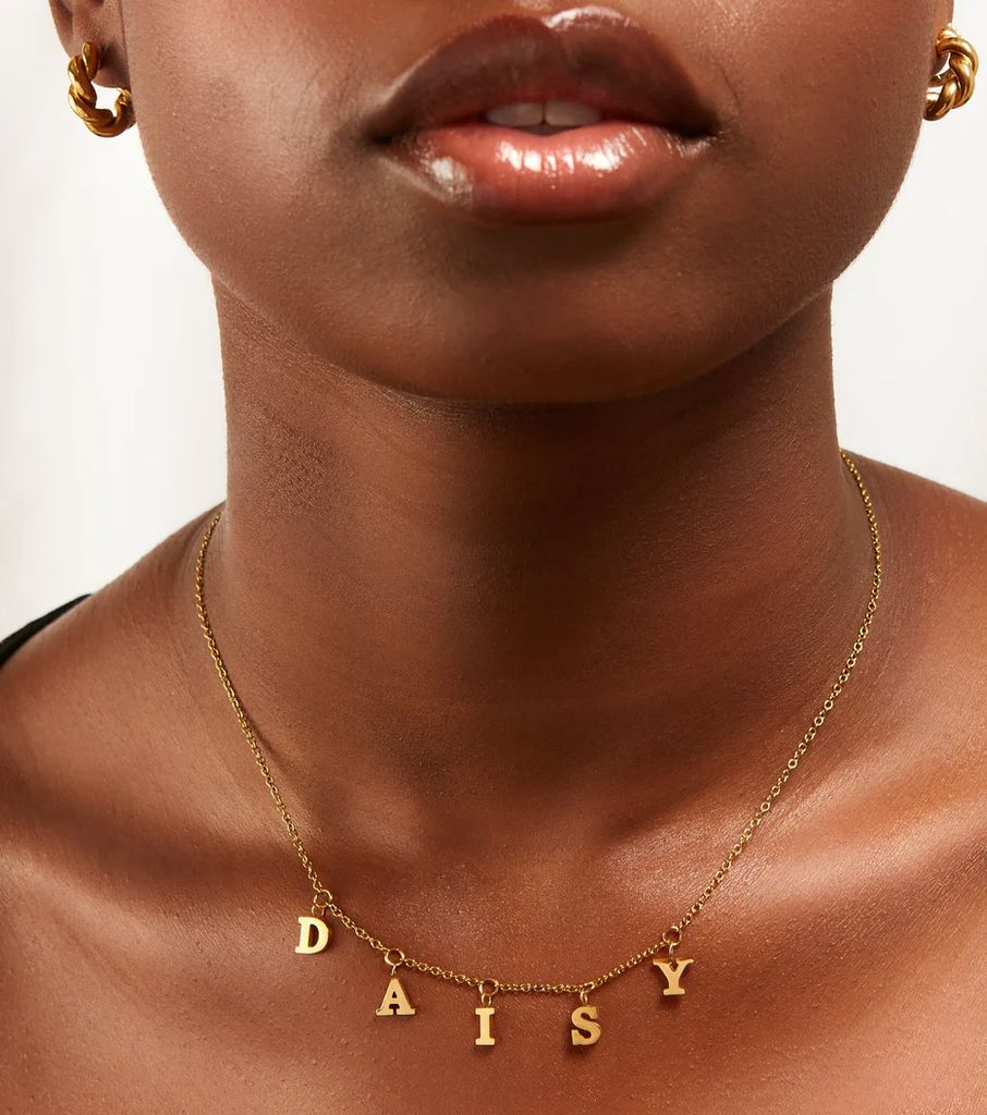 Abbott Lyon Mini Hanging Letter Name Necklace