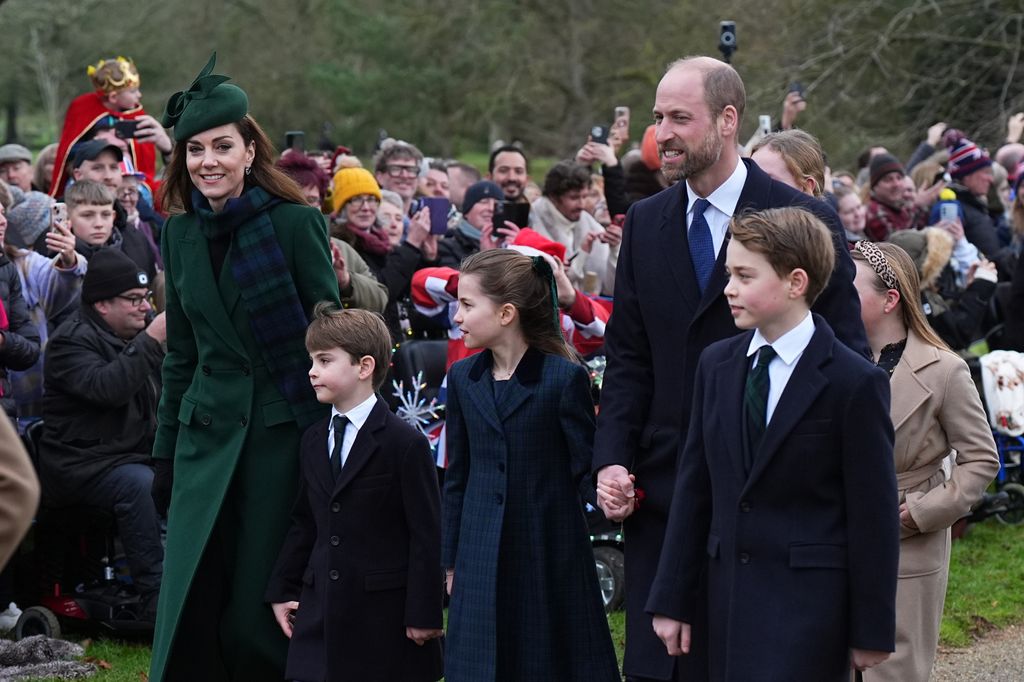 William and Kate stepped out for Christmas