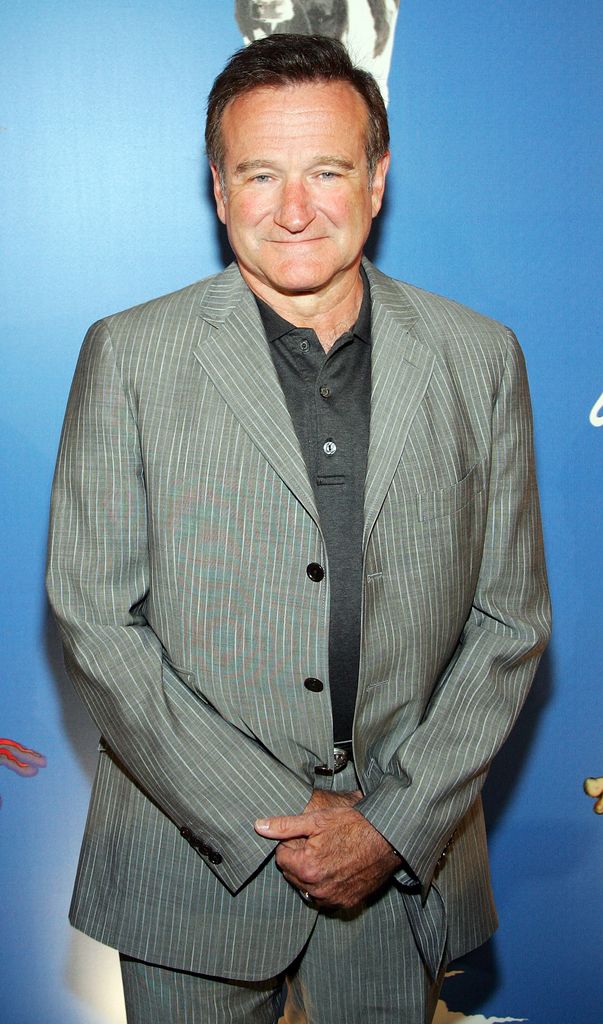Actor/comedian Robin Williams arrives at the premiere of "Monty Python's Spamalot" at The Grail Theater at the Wynn Las Vegas March 31, 2007 in Las Vegas, Nevada.