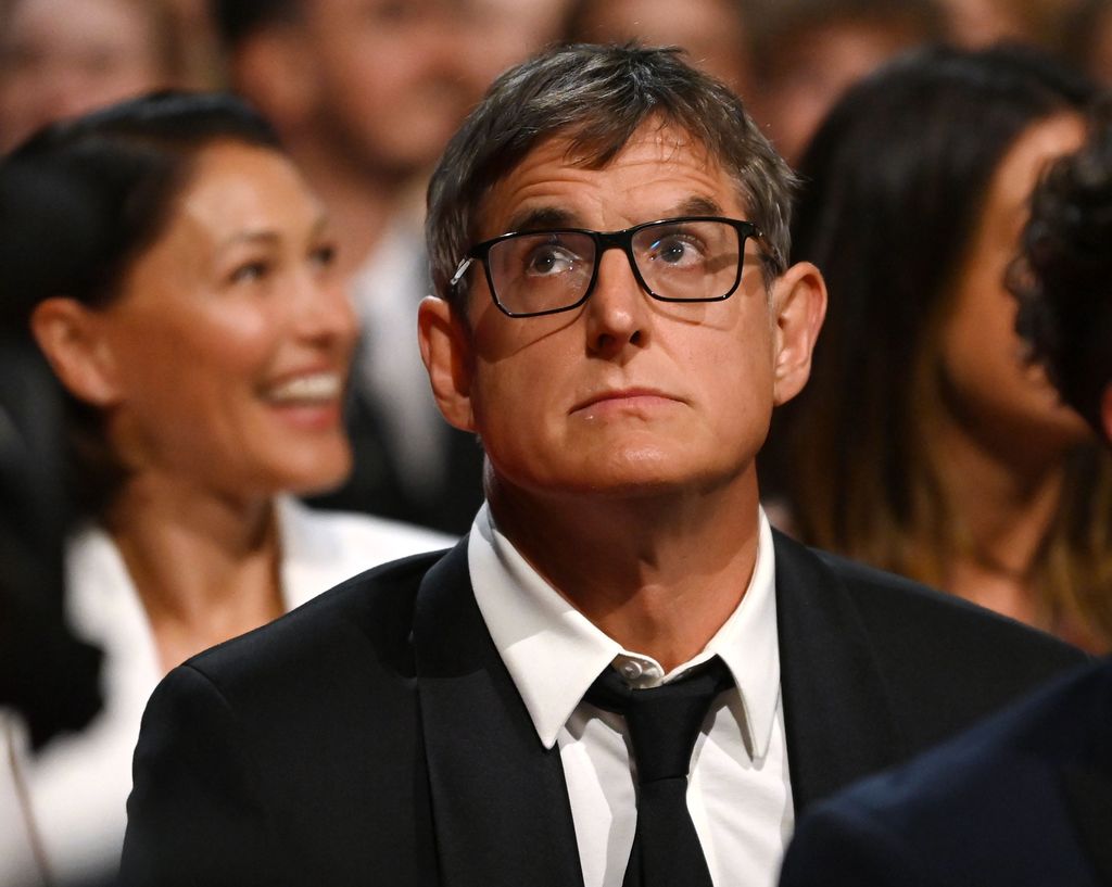 Louis Theroux blank-faced at the NTAs