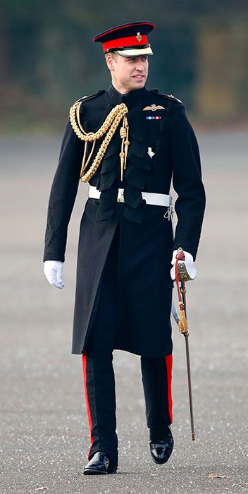 prince william sandhurst return