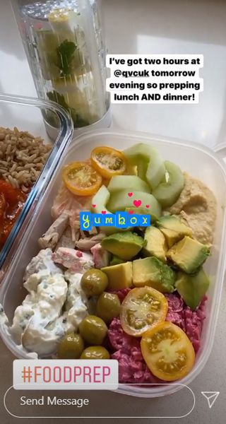 ruth lunchbox meal 
