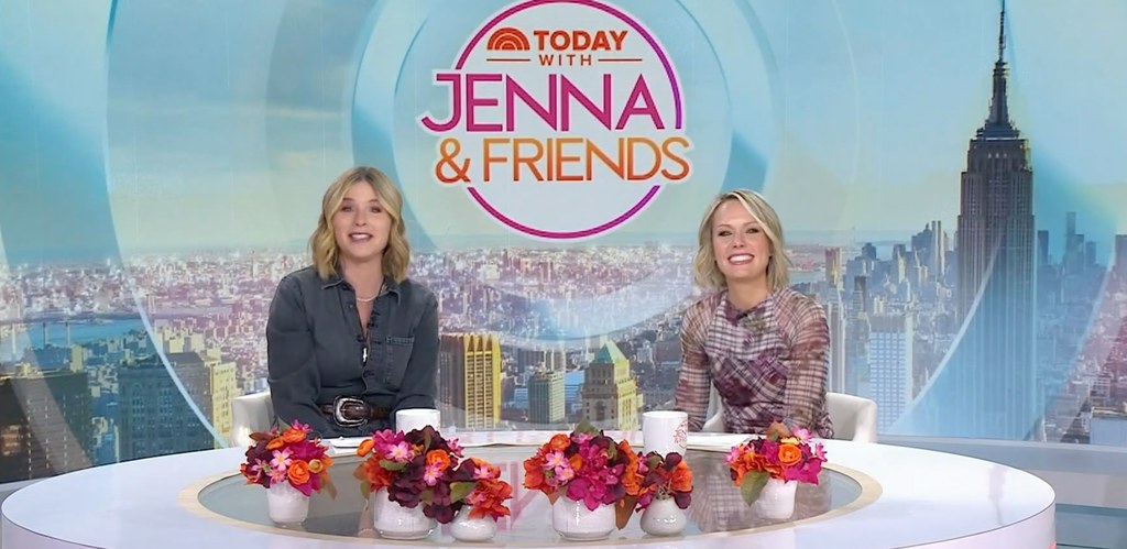 Dylan Dreyer and Jenna Bush Hager on Jenna & Friends