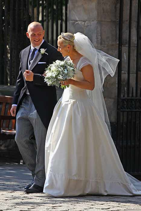 Zara Phillips wedding dress