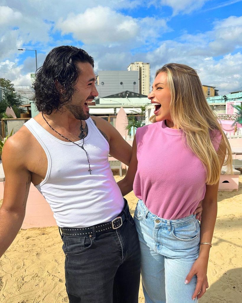 Sam Thompson reacts as girlfriend Zara McDermott is paired with ...